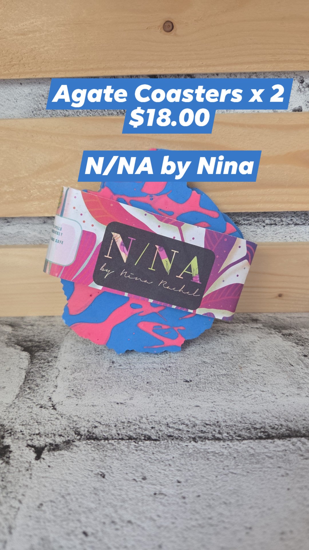 N/NA by Nina - Coaster Pair