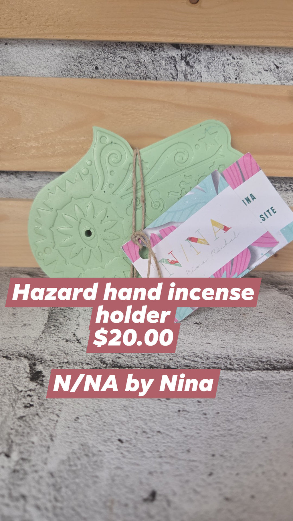 N/NA by Nina - Incense Holder - Surprise Colour