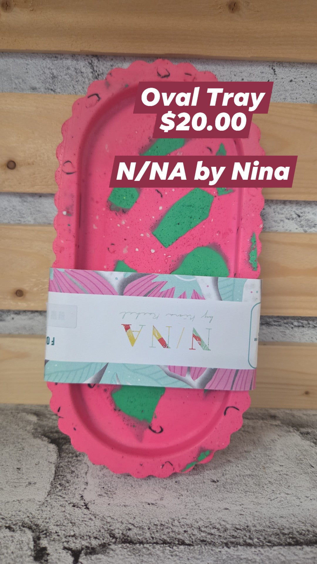 N/NA by Nina - Oval Tray