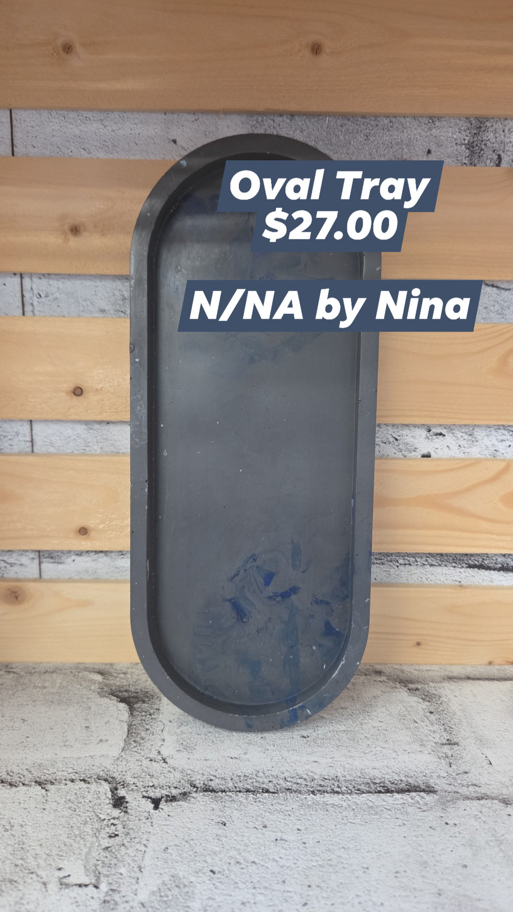 N/NA by Nina - Oval Tray