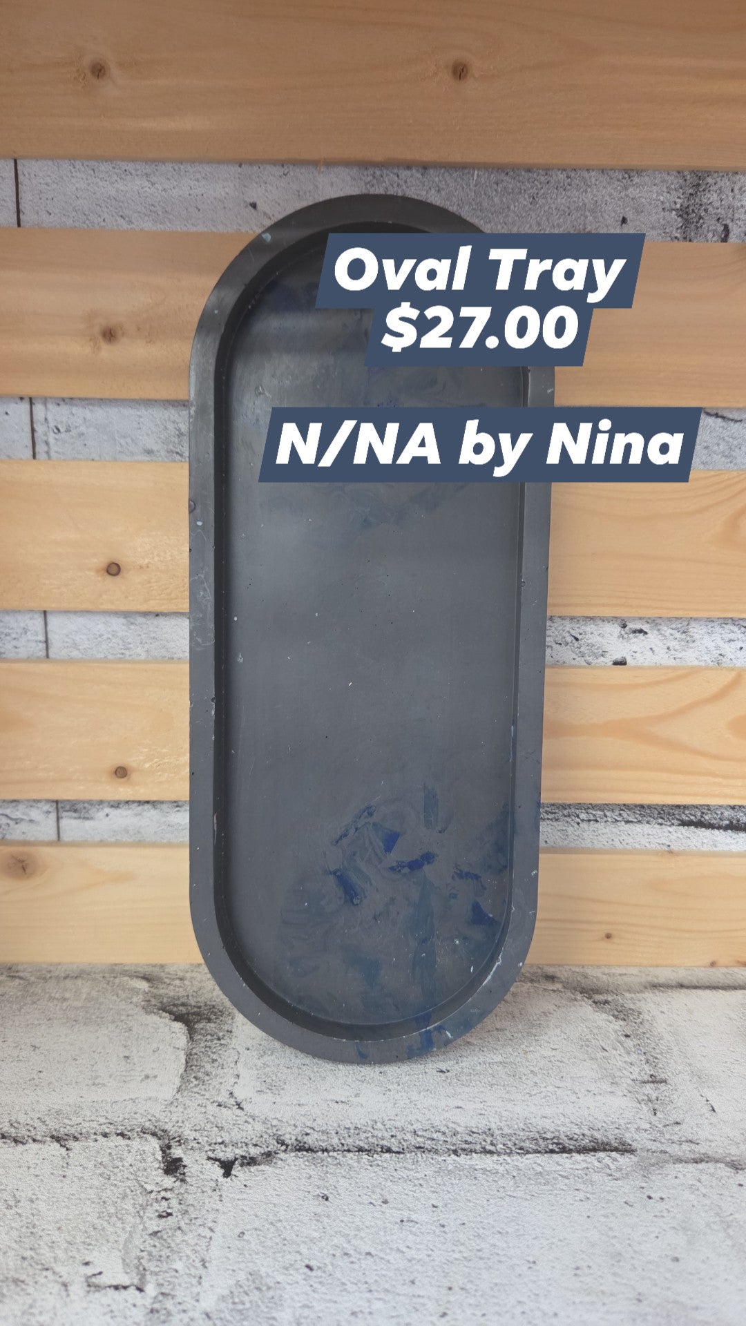 N/NA by Nina - Oval Tray