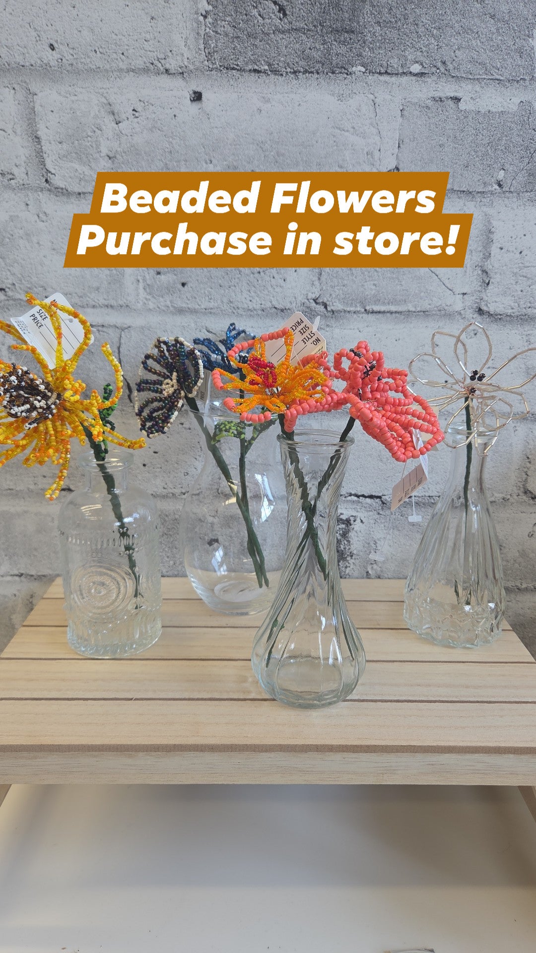N/NA by Nina - Beaded Flowers - available in store