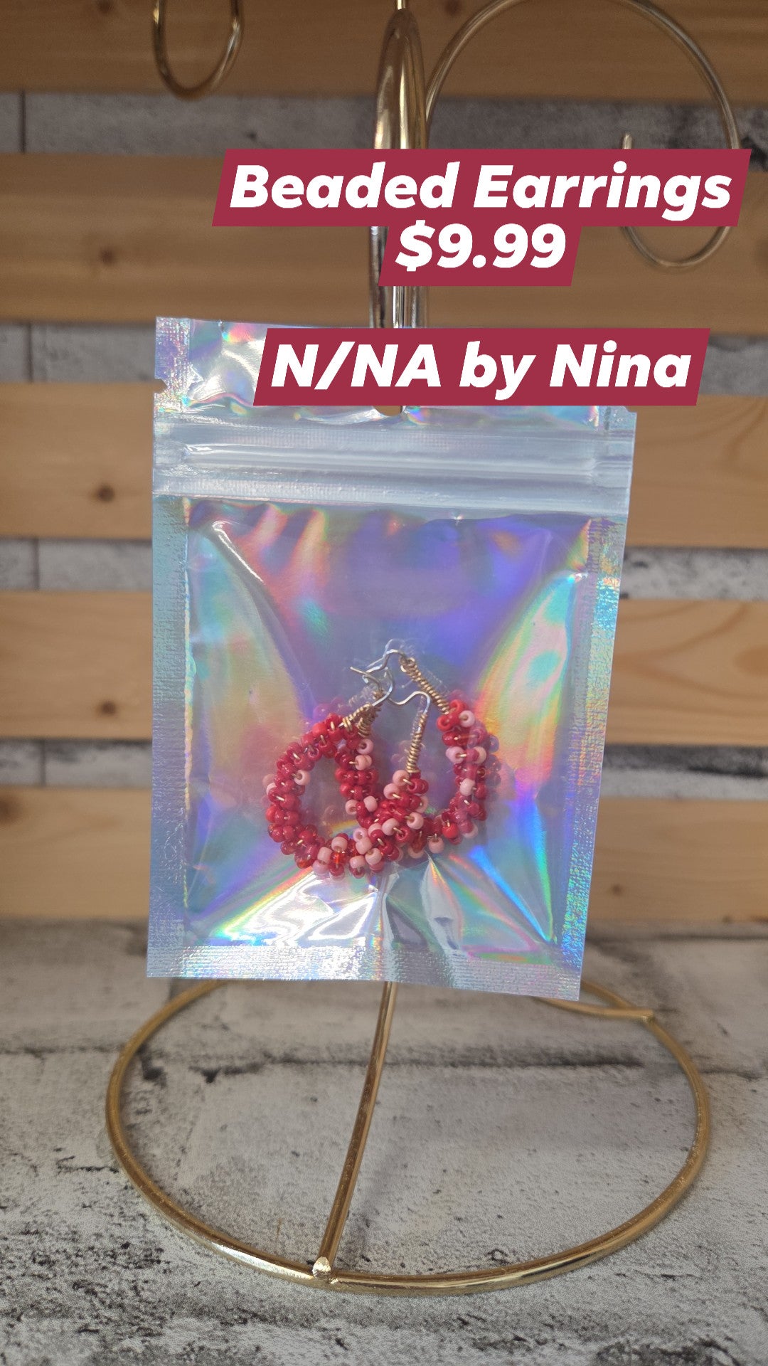 N/NA by Nina - Beaded Earrings