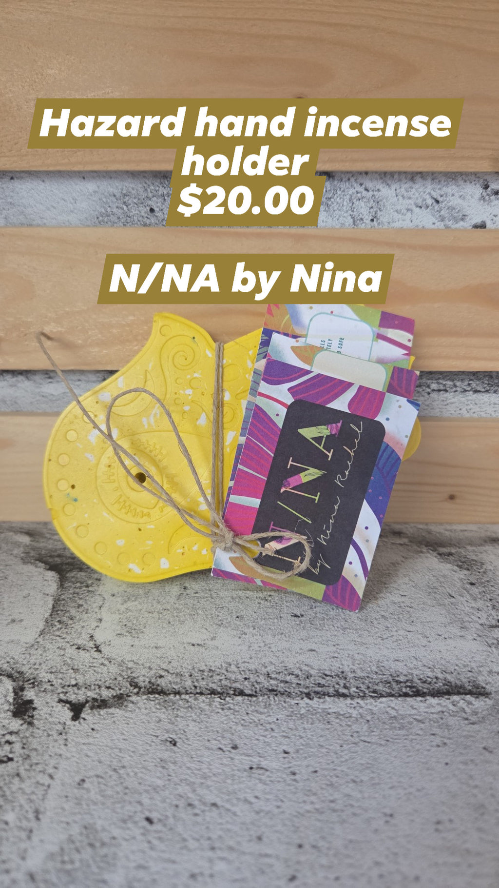 N/NA by Nina - Incense Holder - Surprise Colour