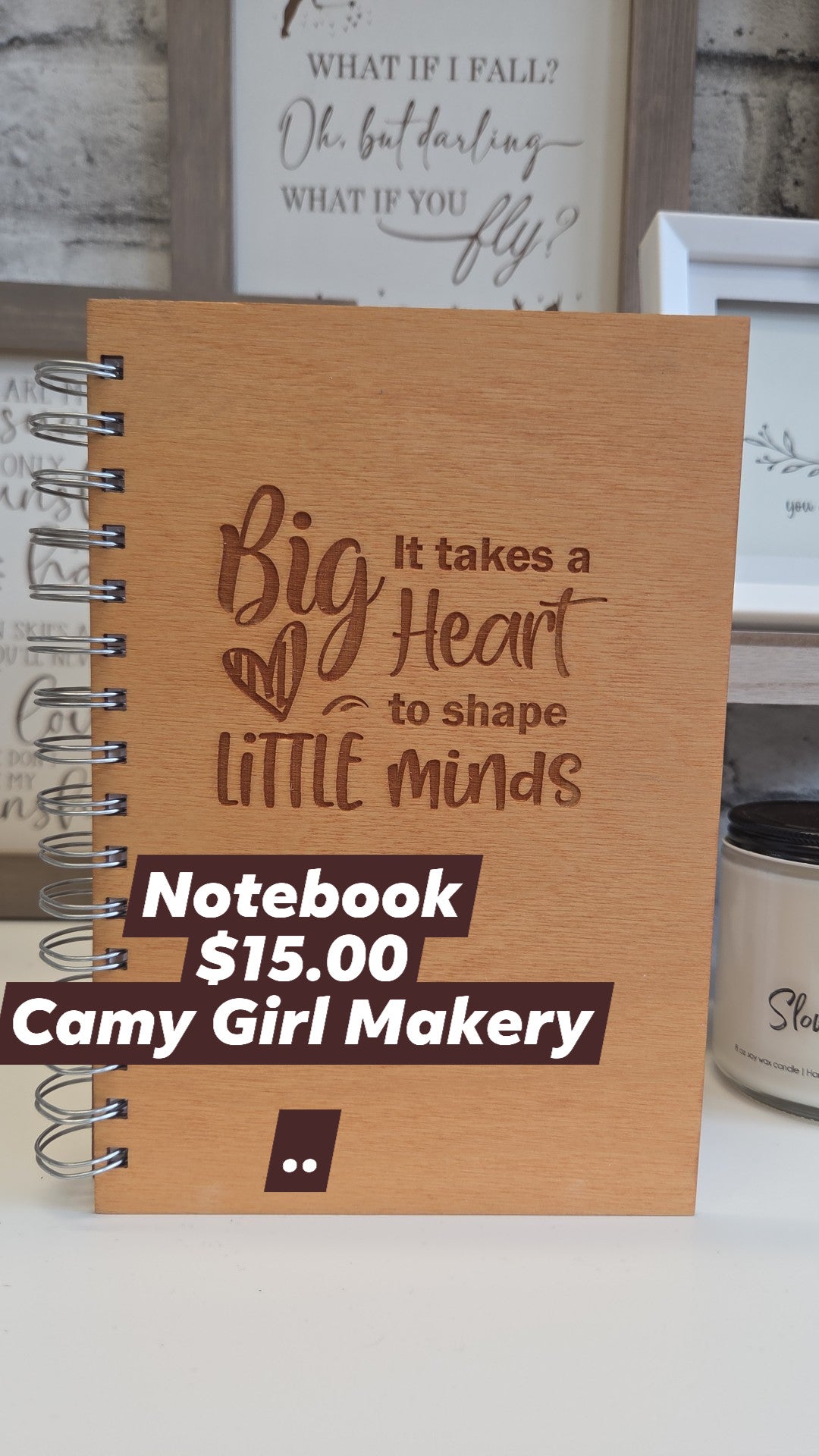 Camy Girl Makery - Teacher Notebook