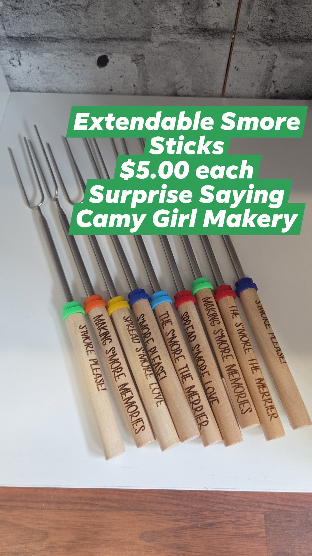 Camy Girl Makery - Smores Prongs