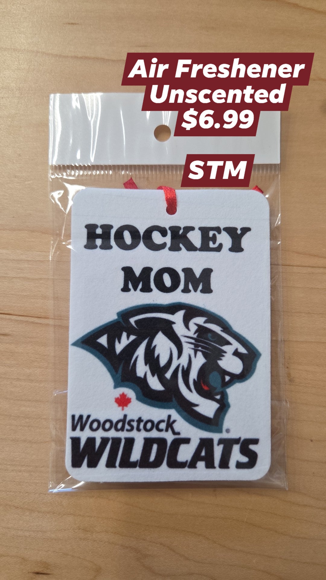 STM - Air Freshener - Non-Scented - Woodstock Wildcats