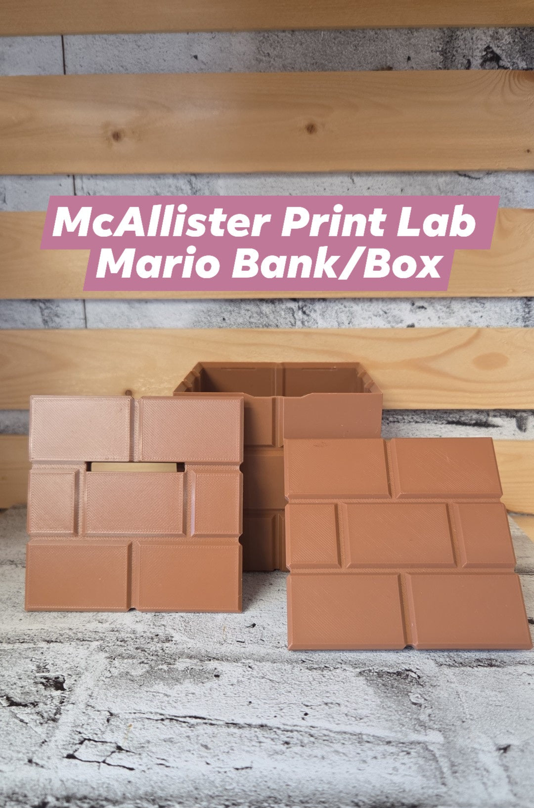 McAllister Print Lab - Mario Bank/Container