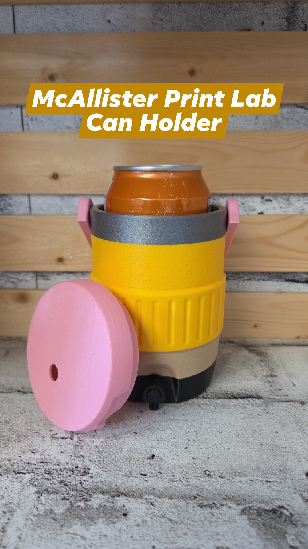 McAllister Print Lab - Drink Holder - Pencil