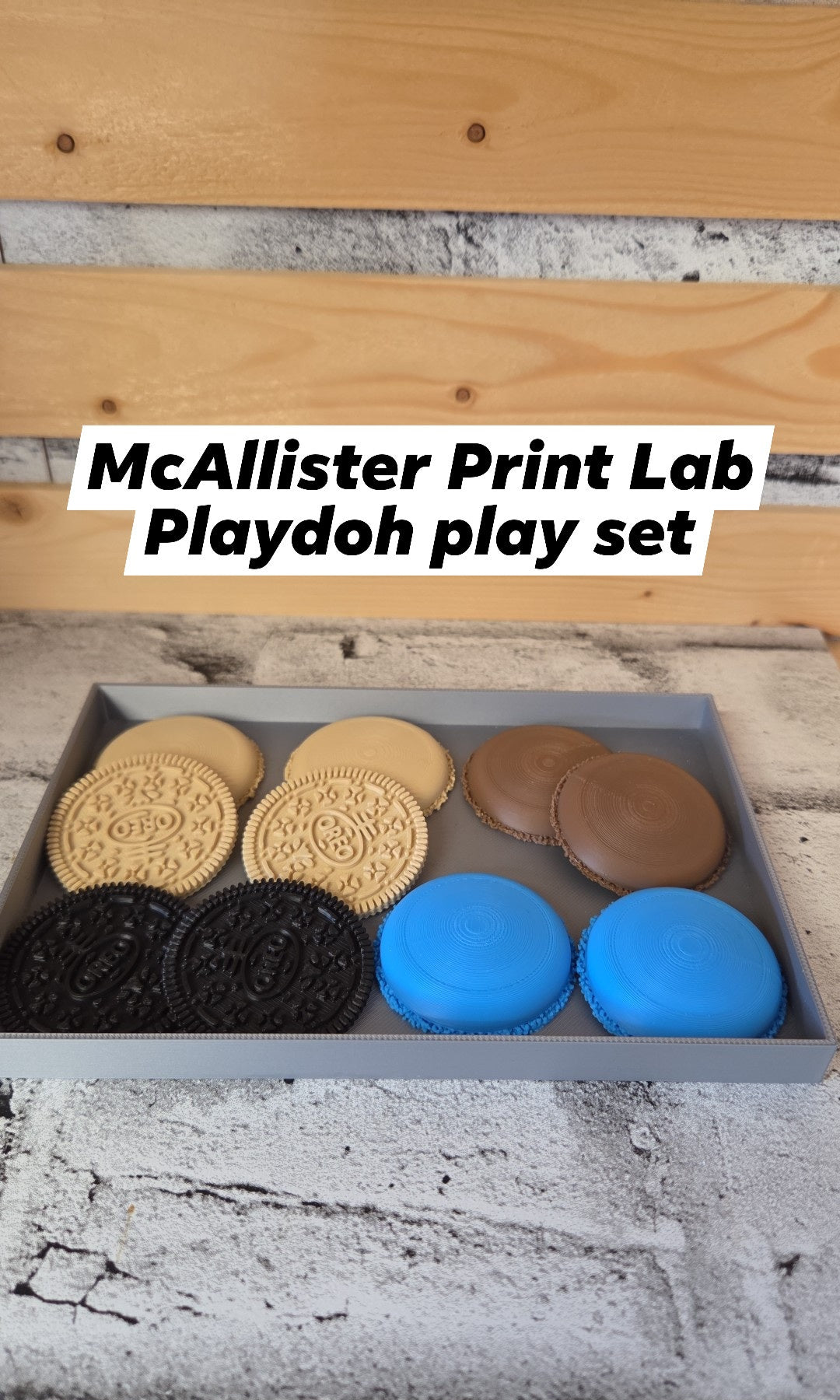 McAllister Print Lab - Cookie & Tray