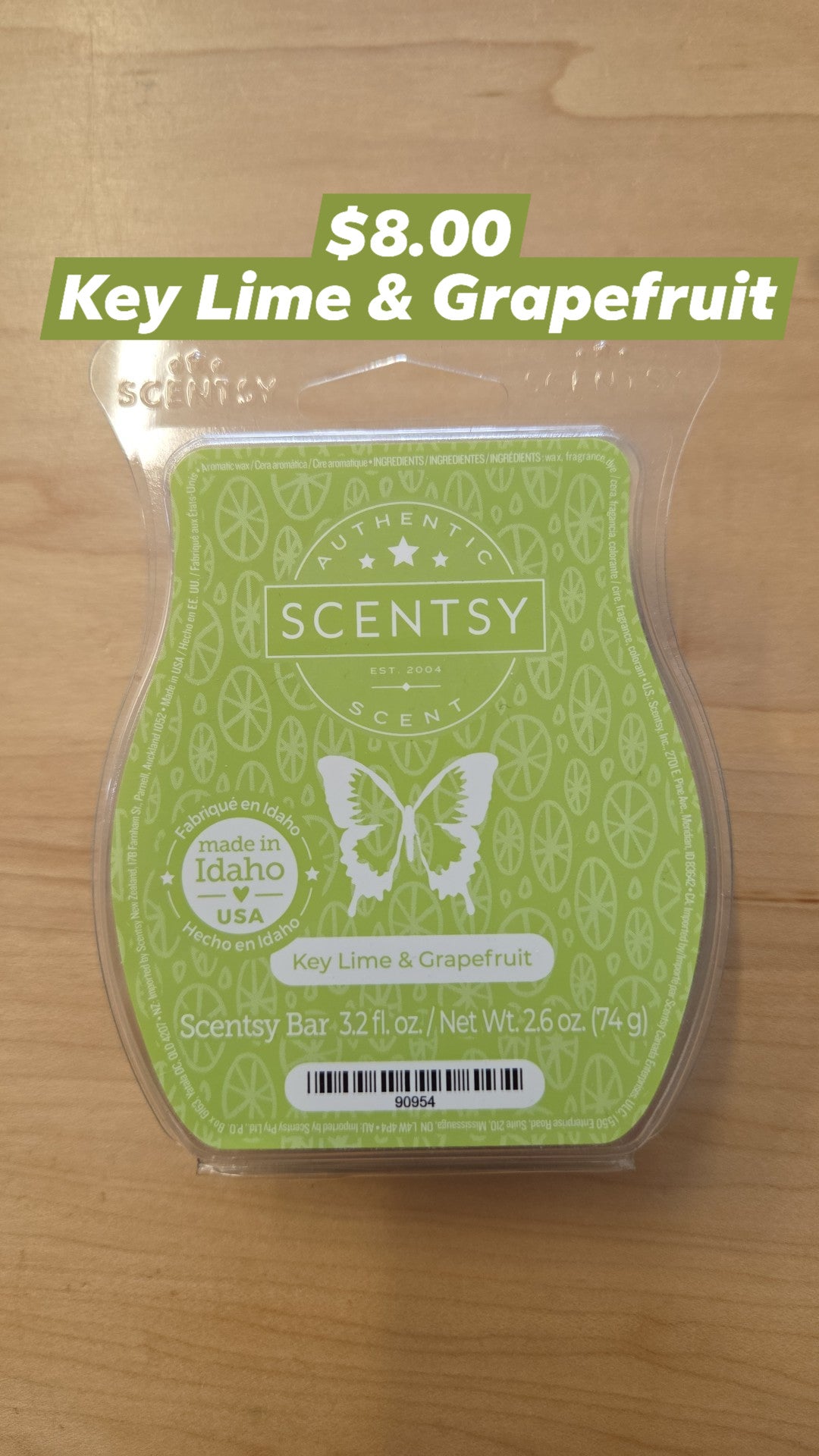 Scentsy - Key Lime & Grapefruit