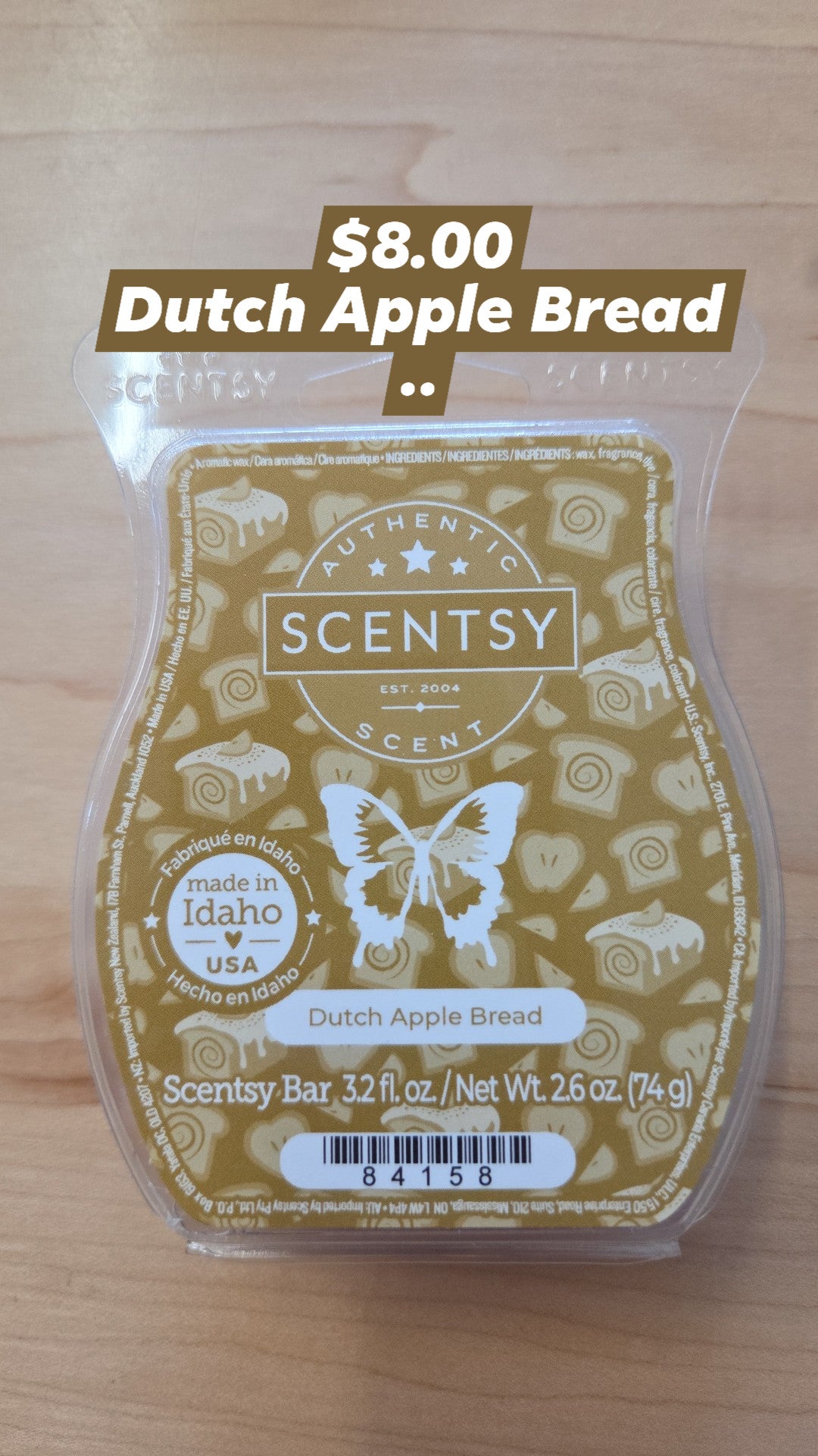 Scentsy - Dutch Apple Bread