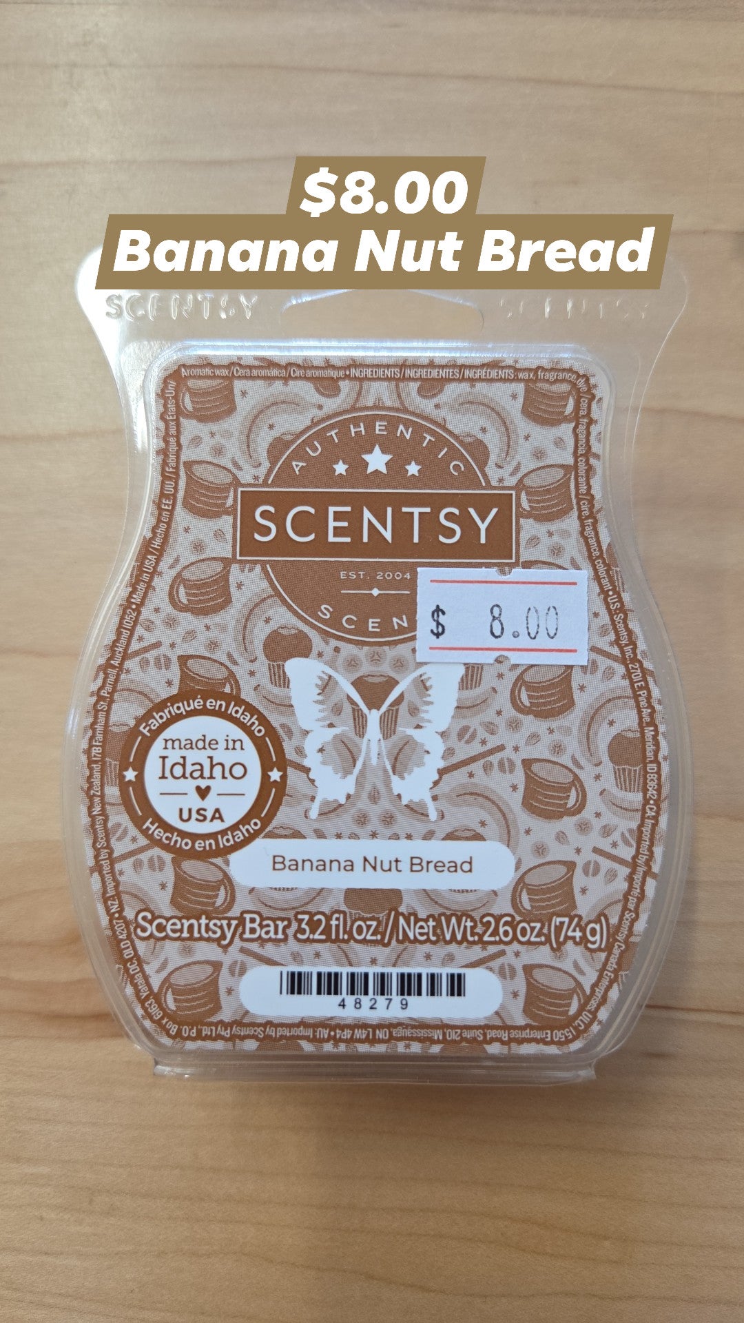 Scentsy - Banana Nut Bread