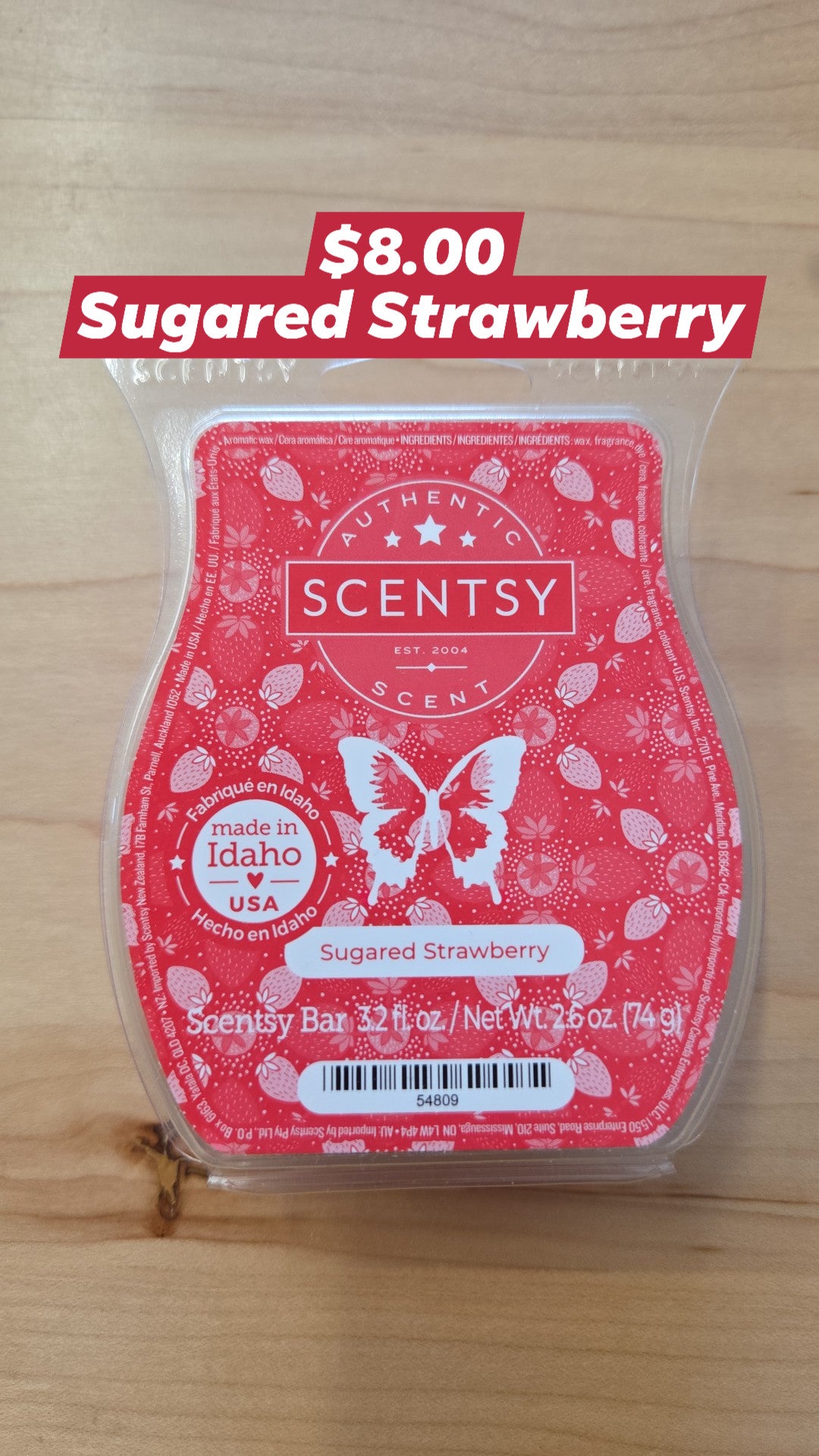 Scentsy - Sugared Strawberry
