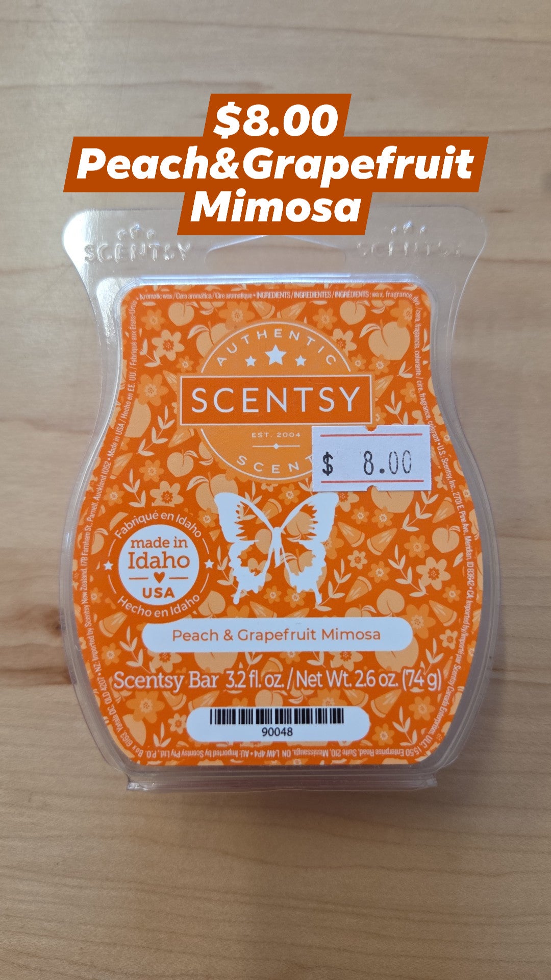 Scentsy - Peach & Grapefruit Mimosa