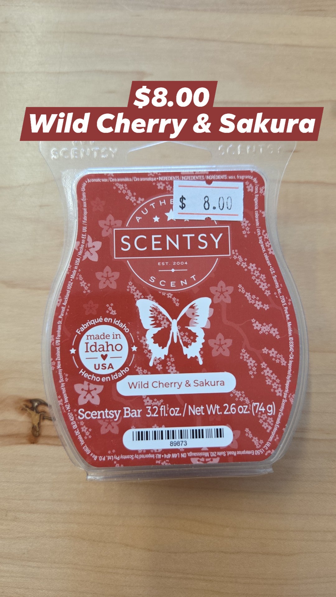 Scentsy - Wild Cherry & Sakura