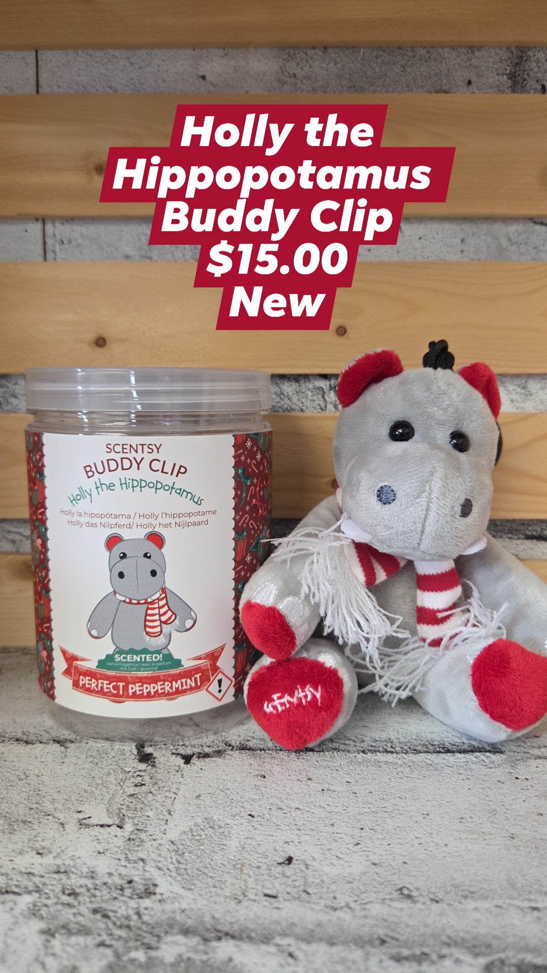 Scentsy - Holly the Hippopotamus