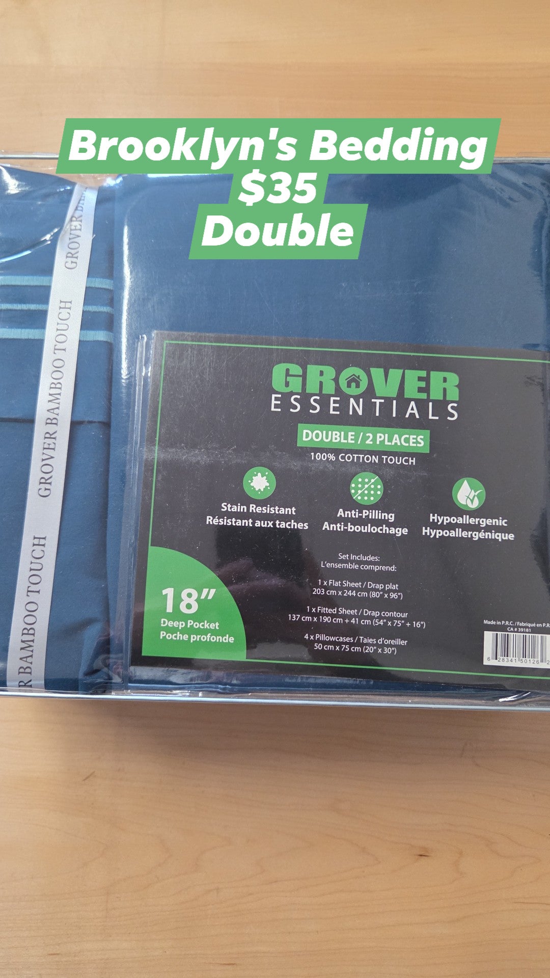 Brooklyns Bedding - Double