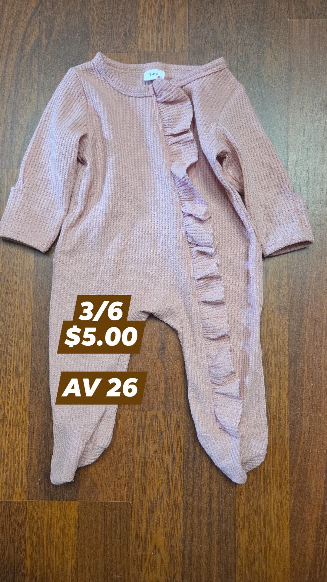 3/6mth - Pink