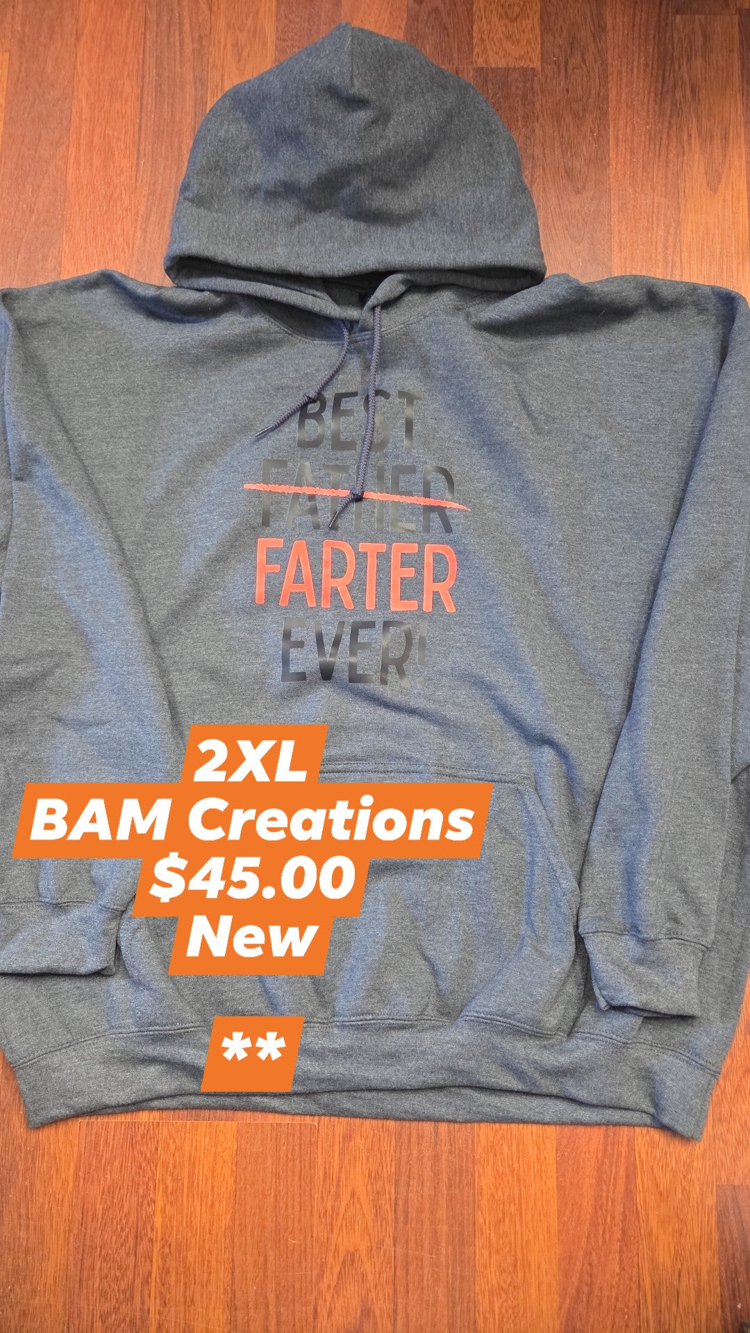 Bam Creations - Men's 2XL - New - Best Farter