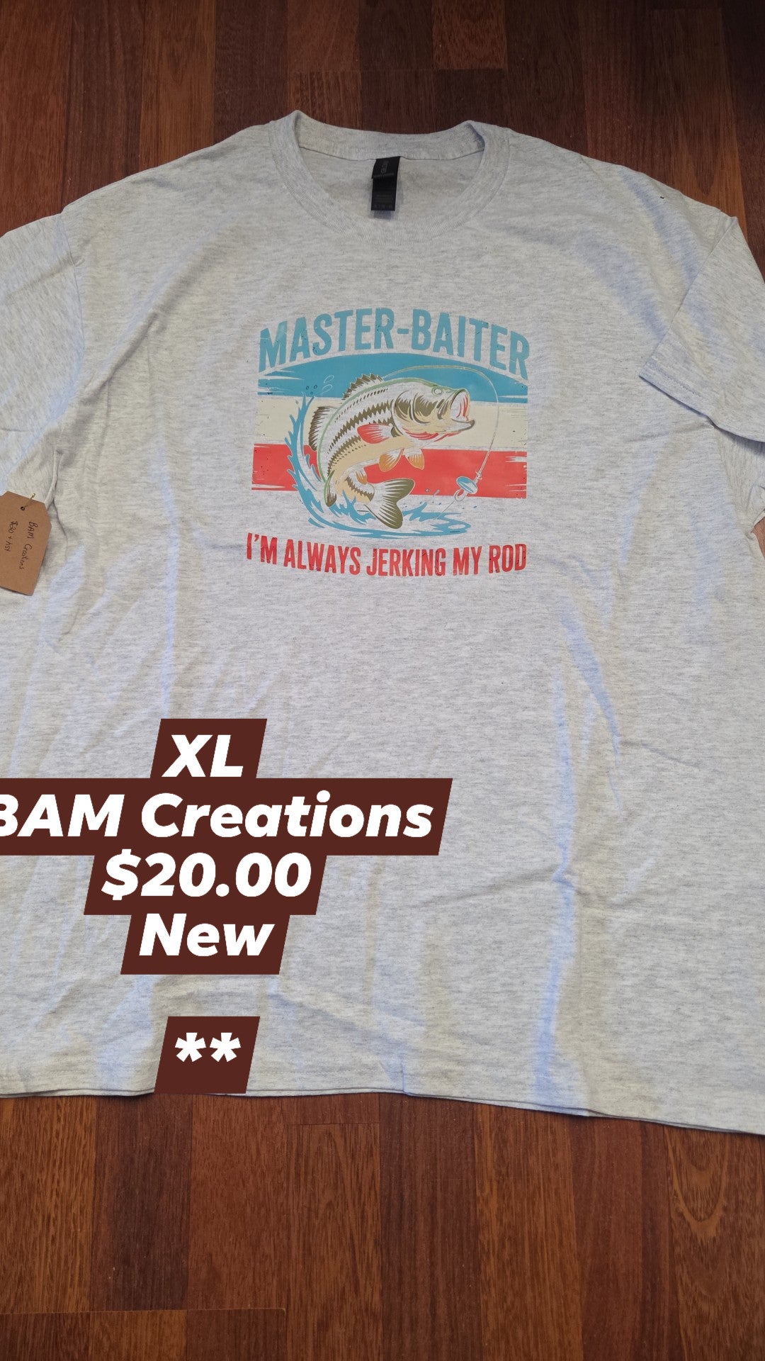 Bam Creations - Men's XL - New - Baiter