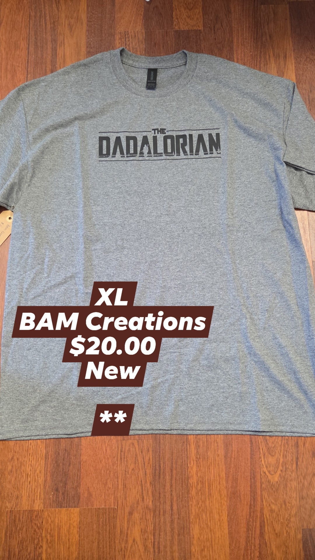 Bam Creations - Men's XL - New - Mandalorian