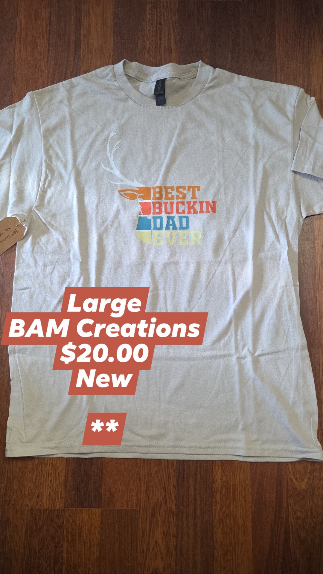 Bam Creations - Men's Large - New - Best Bucking