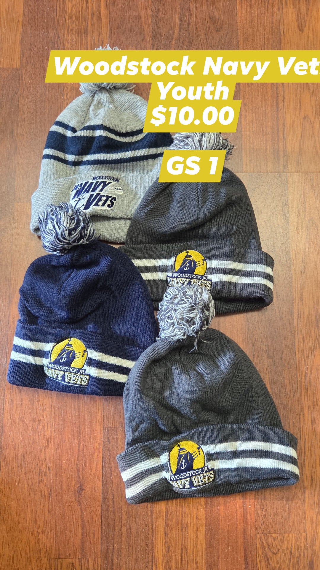 Woodstock Navy Vets Toques