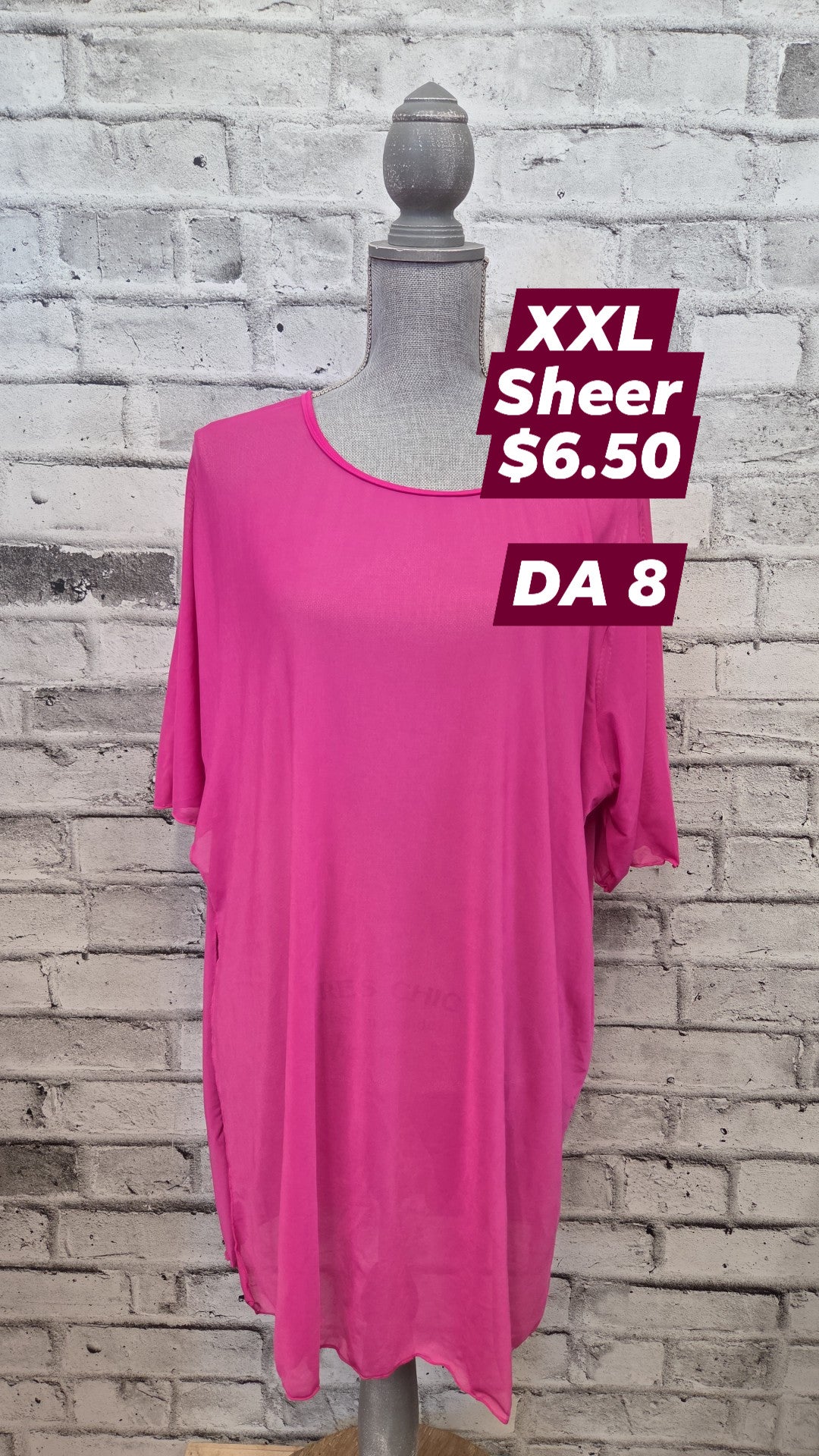 XXL Sheer