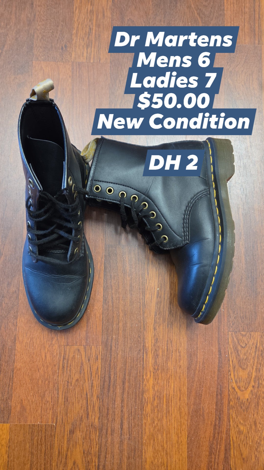 Dr Martens Mens 6 Ladies 7