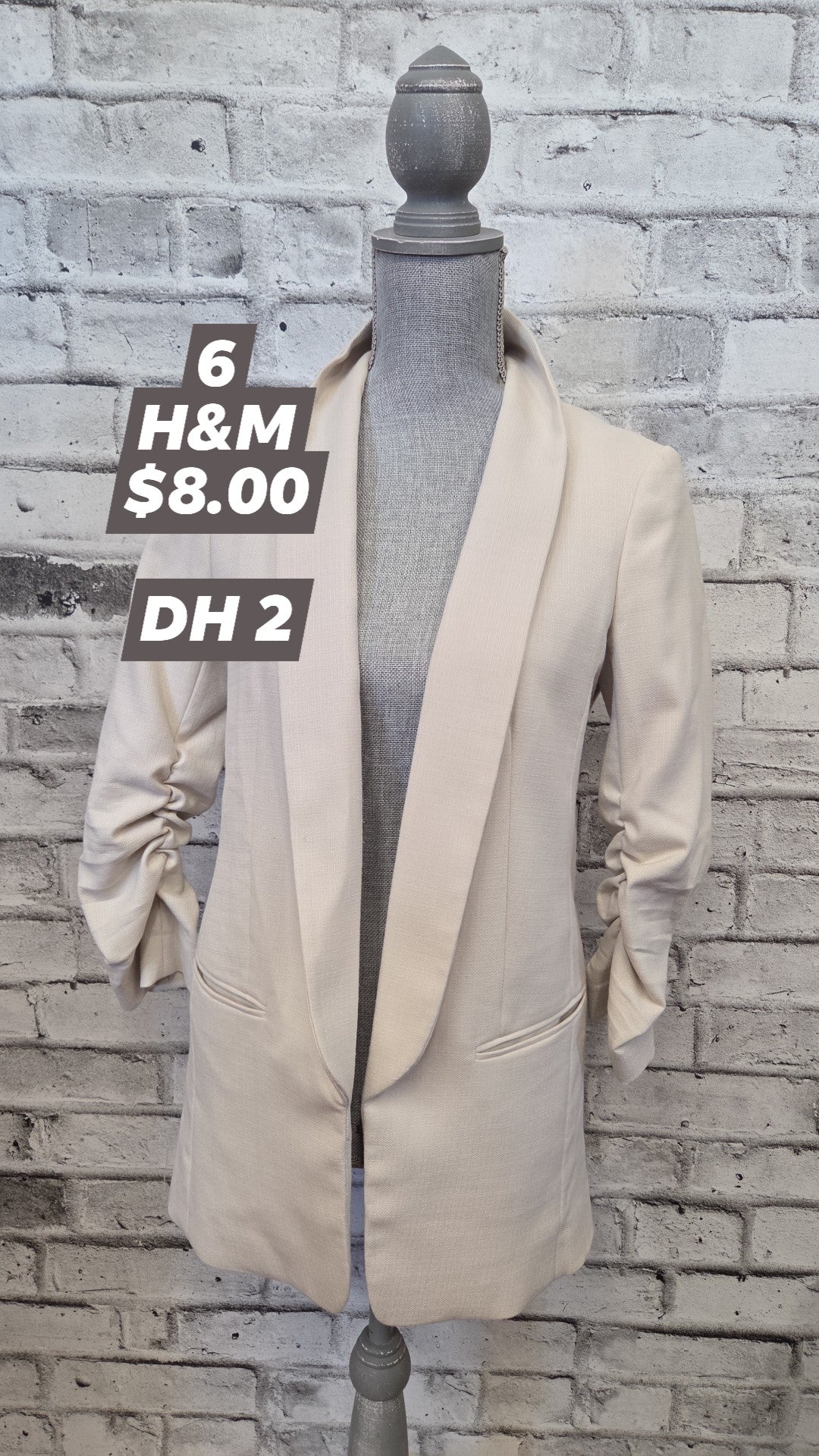 6 H&M Blazer