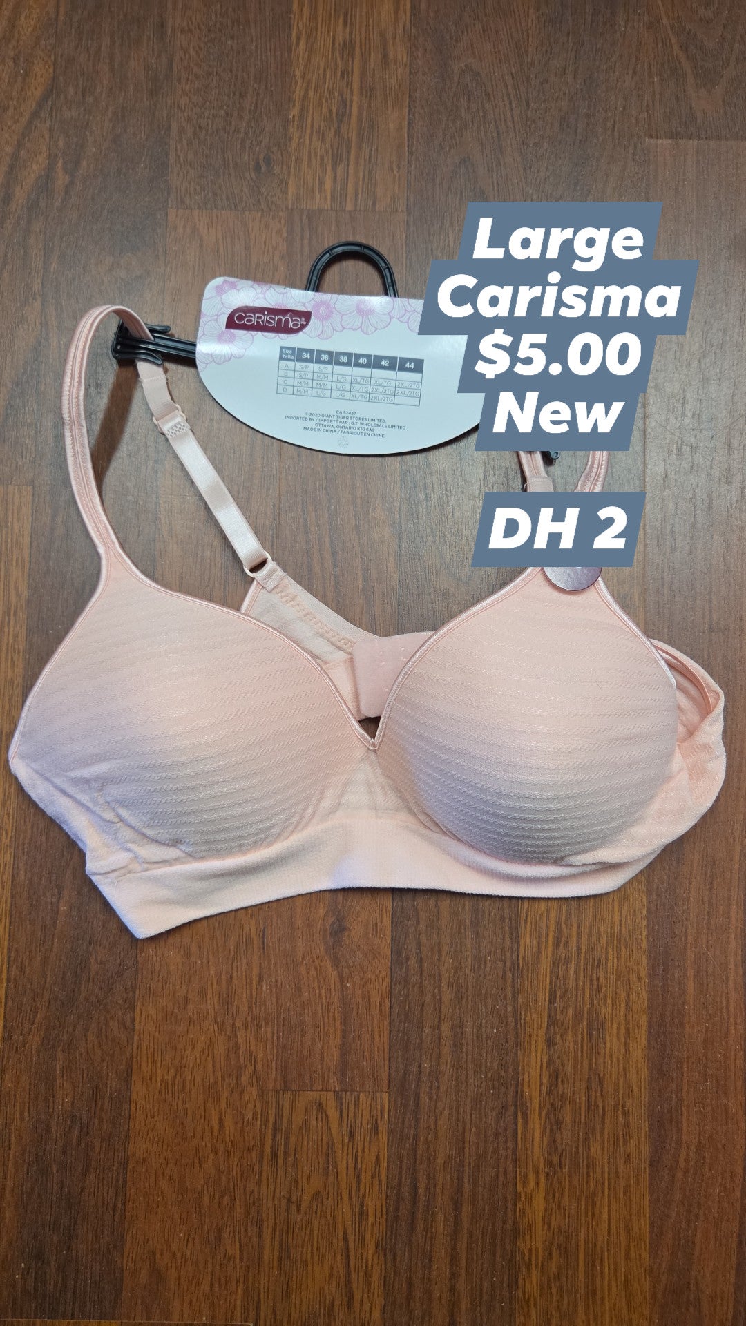 Large Carisma Bra