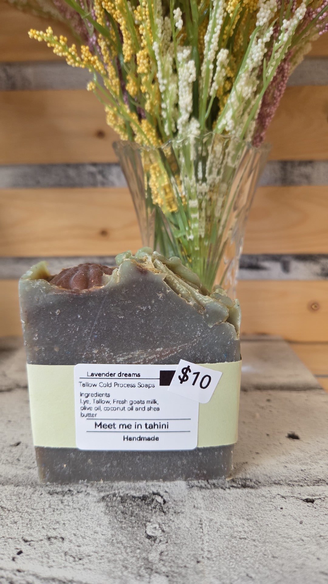 Tallow Cold Press Soaps - Meet me in Tahini