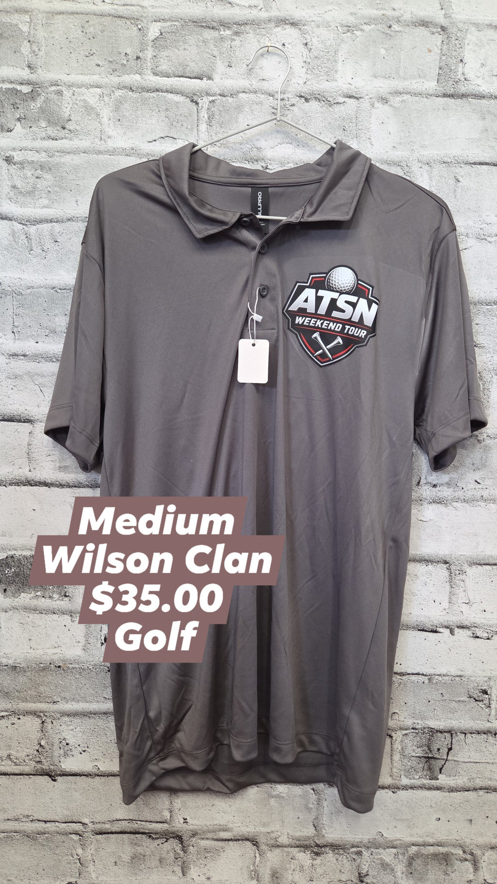 WIlson Clan Custom Apparel - Golf - MEDIUM -  ASTN Weekend Tour
