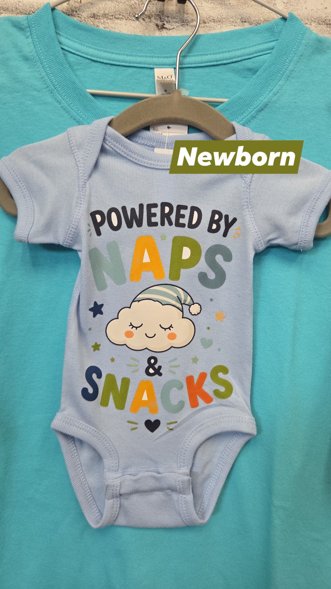 WIlson Clan Custom Apparel - LARGE & Newborn - Snacks & Naps