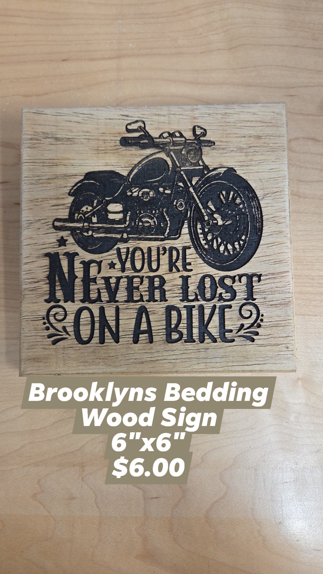 Brooklyn's Bedding - Sign - You're never lost