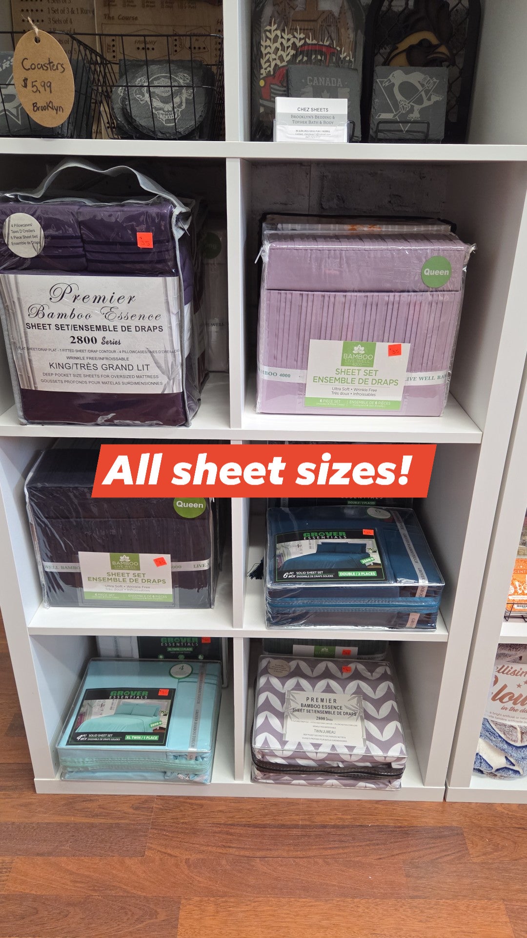 Brooklyn's Bedding - Stock available in store