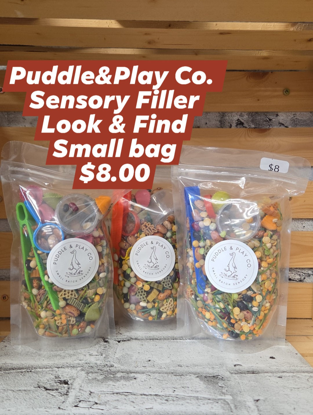 Puddle & Play Co. - Sensory Mix Small Bag