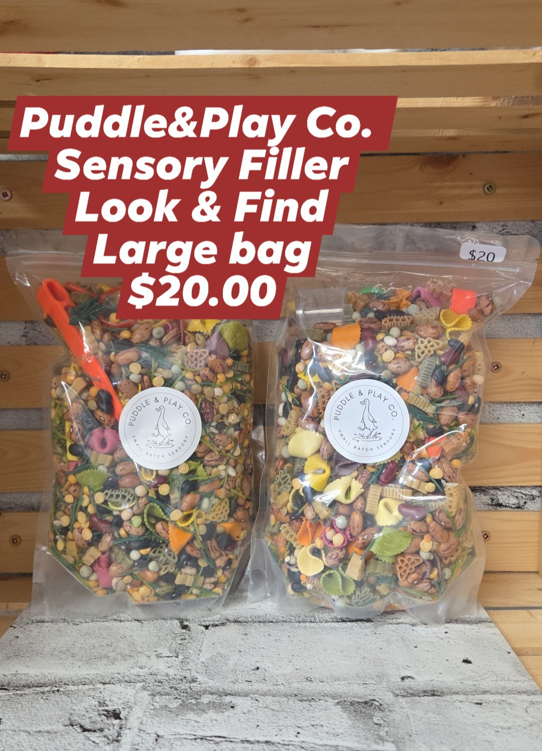 Puddle & Play Co. - Sensory Mix Large Bag