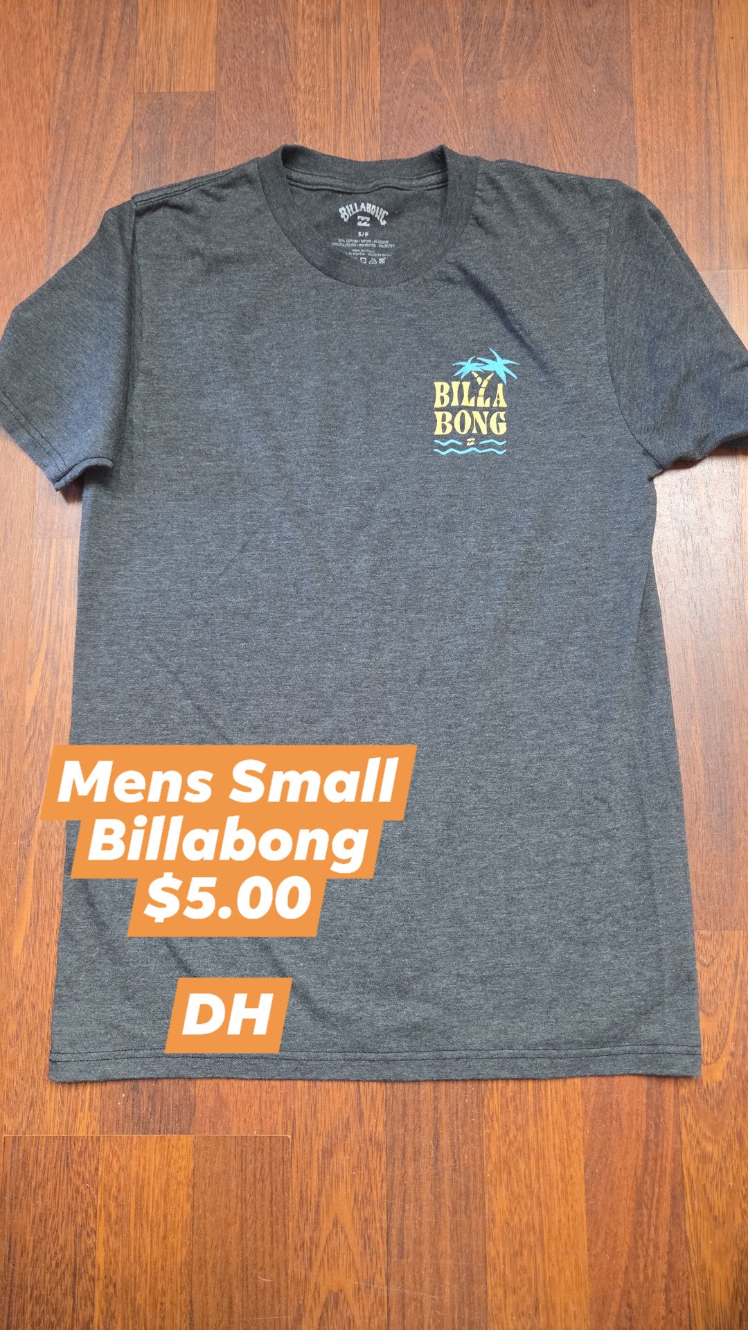 Mens Small Billabong Tee