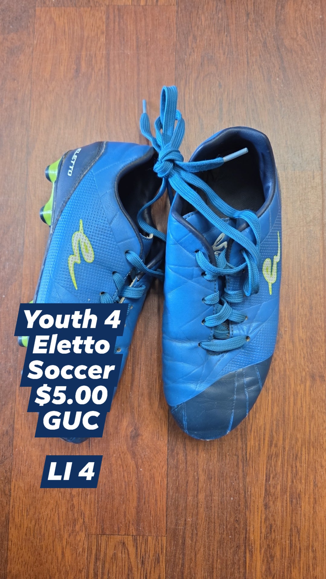 Youth 4 Cleats