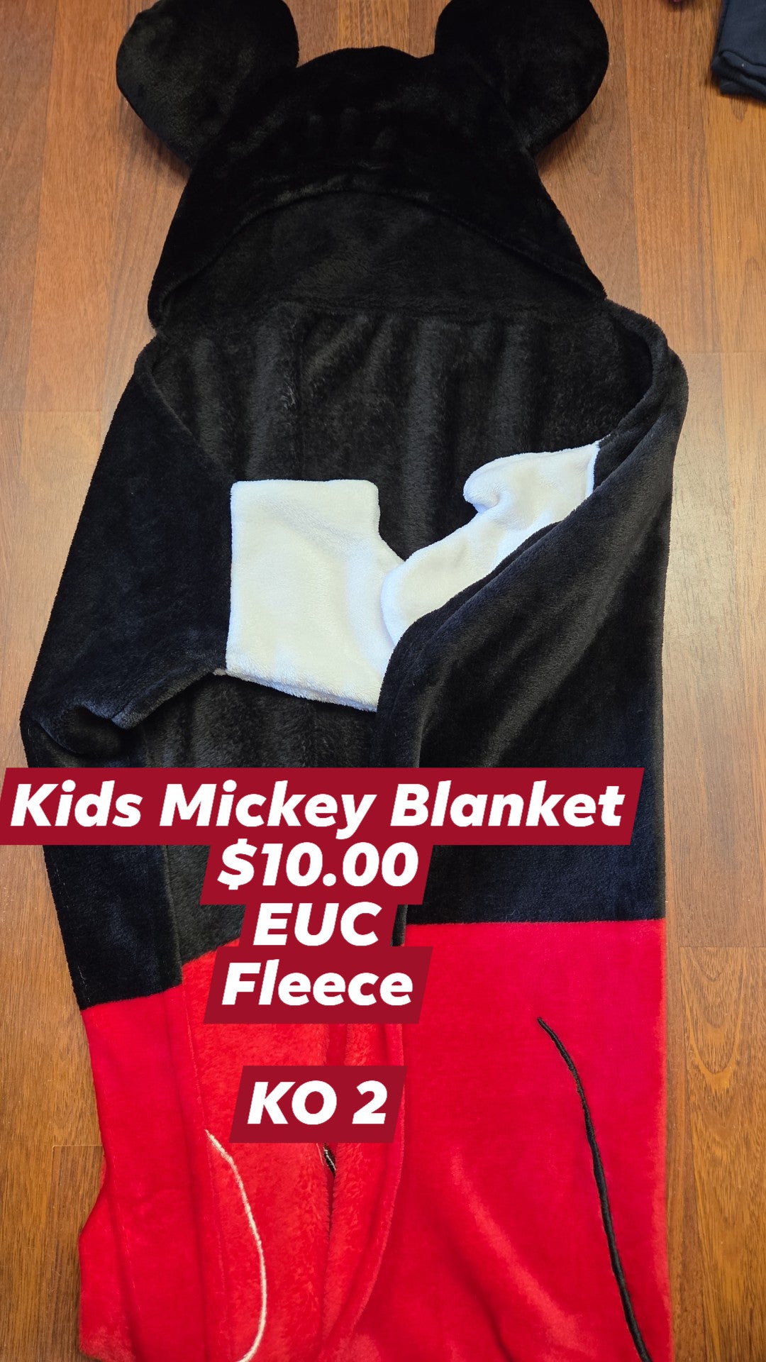 Mickey Blanket
