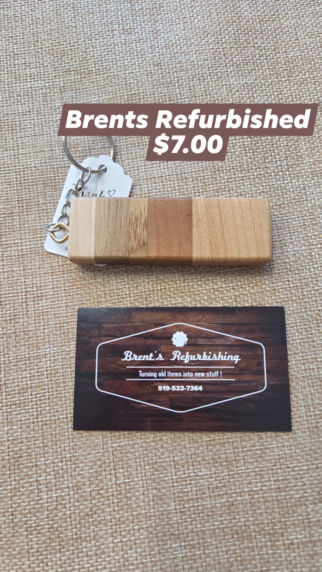 Brents Refurbished - Key Chain