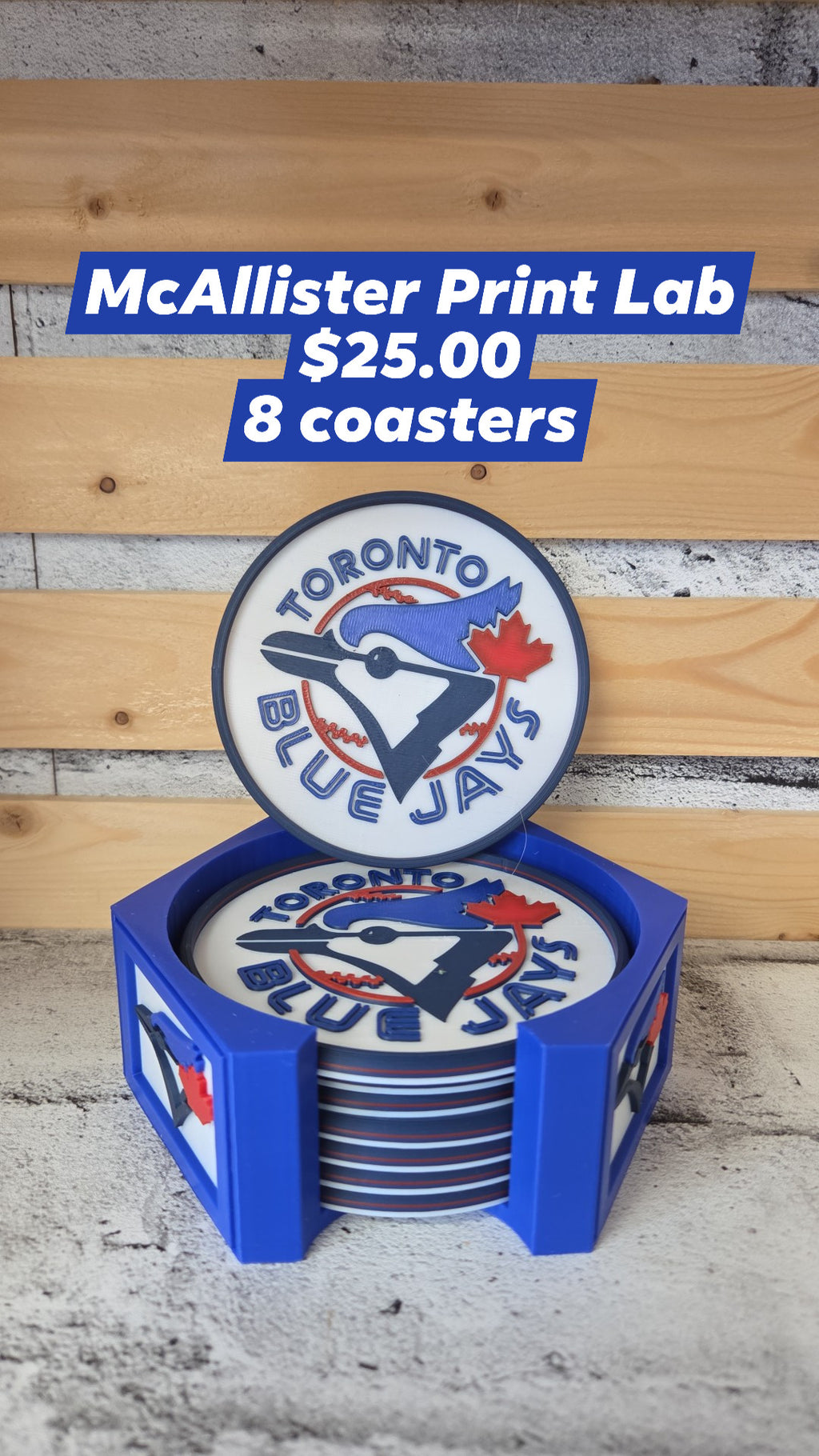 McAllister Print Lab - Blue Jay/Maple Leafs Items