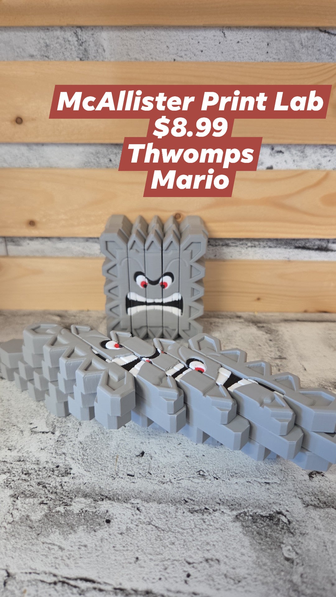 McAllister Print Lab - Mario Items