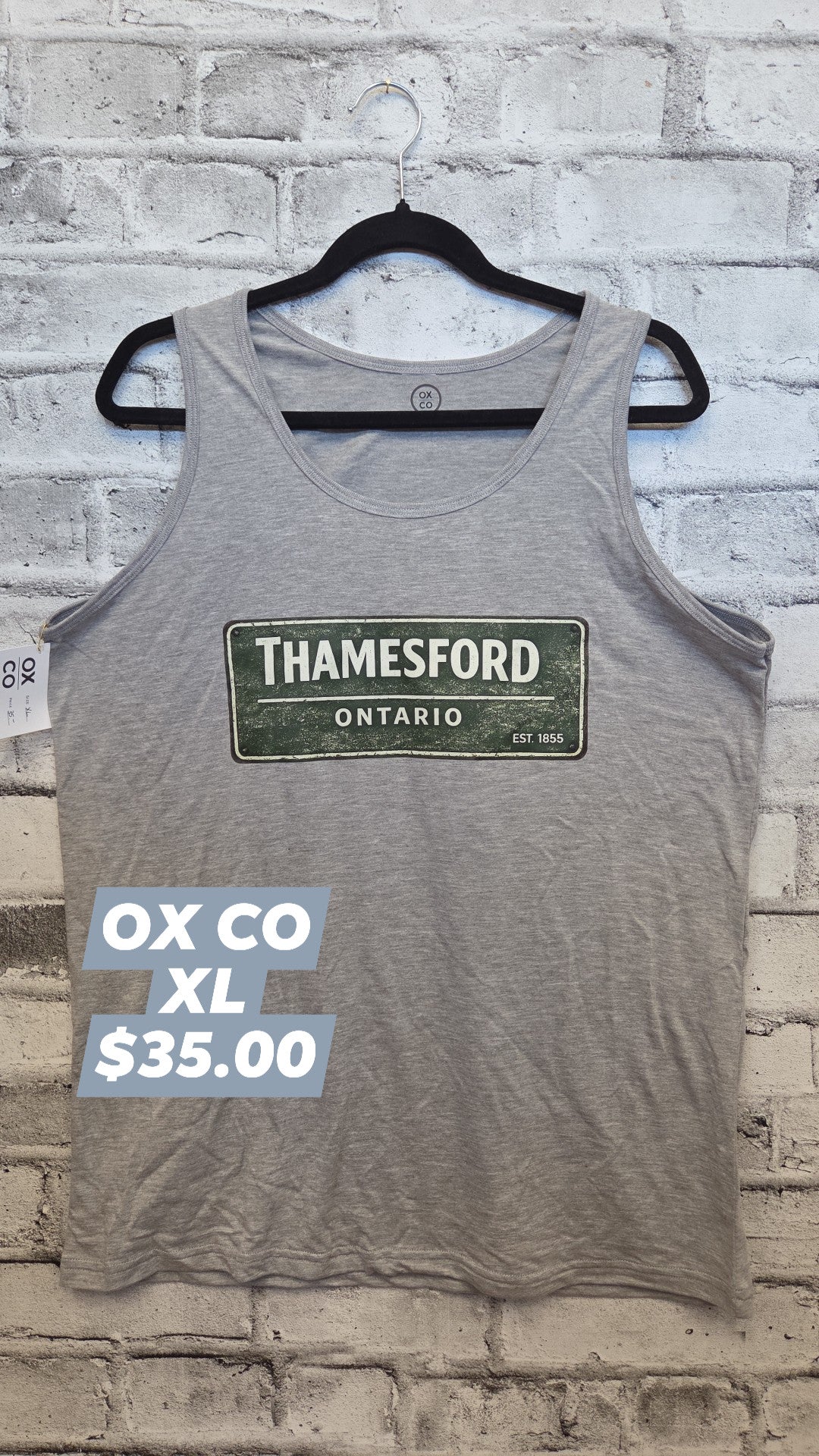 OX CO - Adult Tank - Thamesford - XL - In Stock