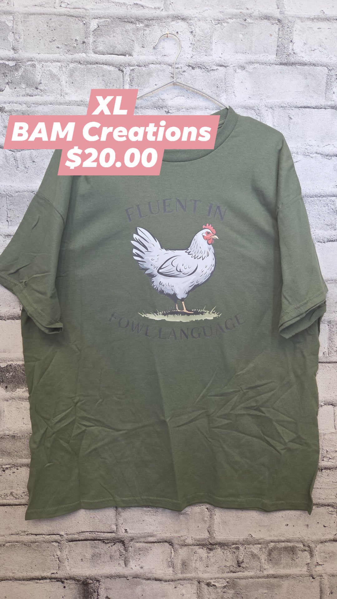BAM Creations - XL - Fluent in Foul Language