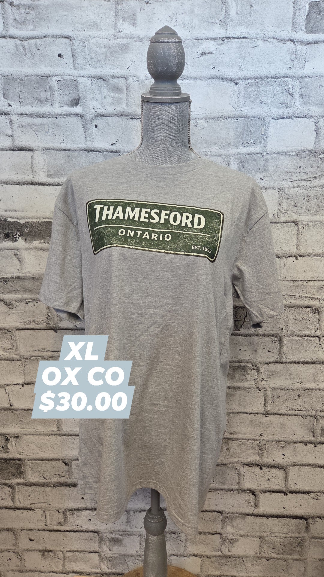 OX CO - Adult T-shirt - Thamesford - XL - In Stock