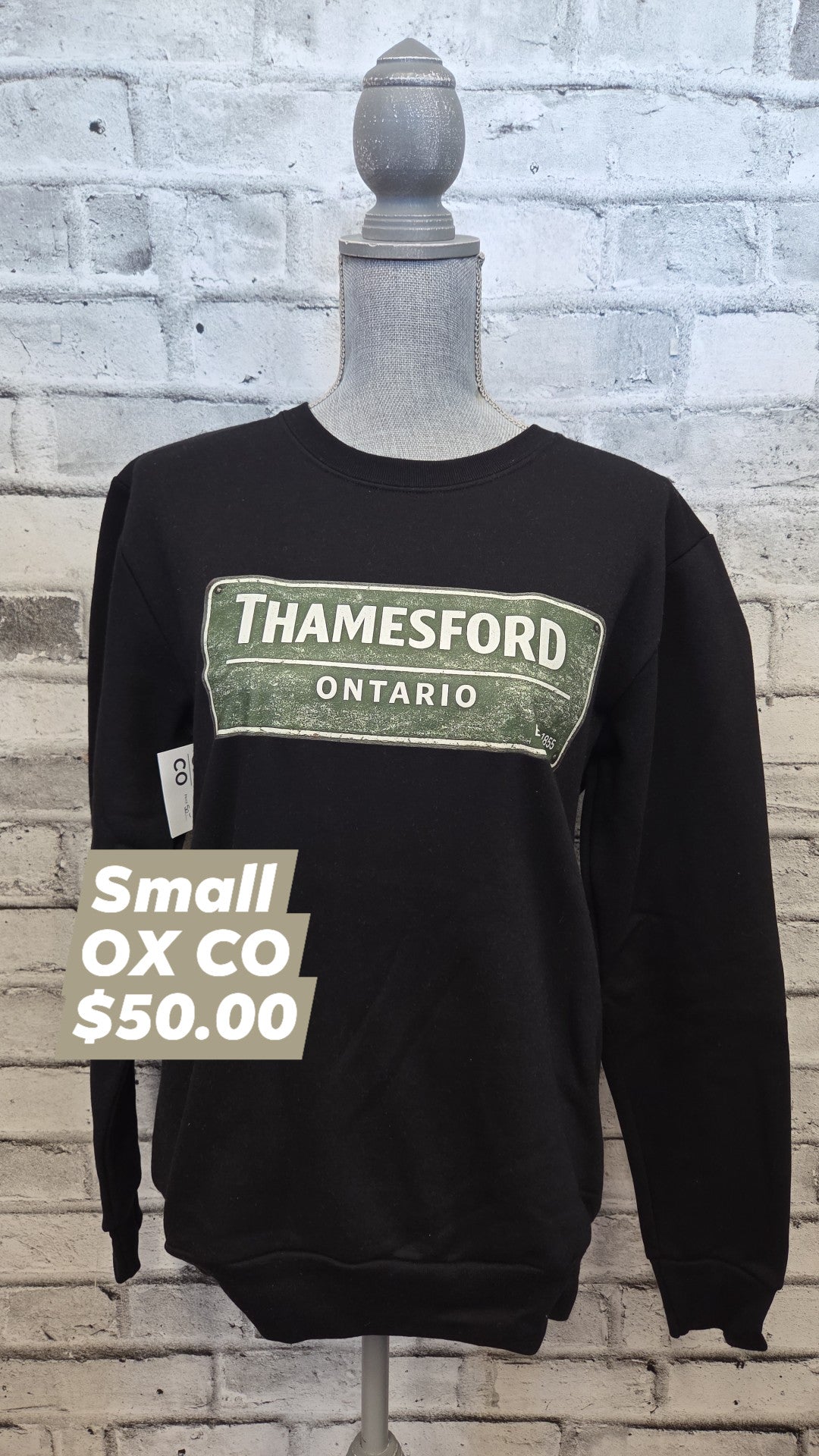 OX CO - Adult Crew - Thamesford - Small - In Stock