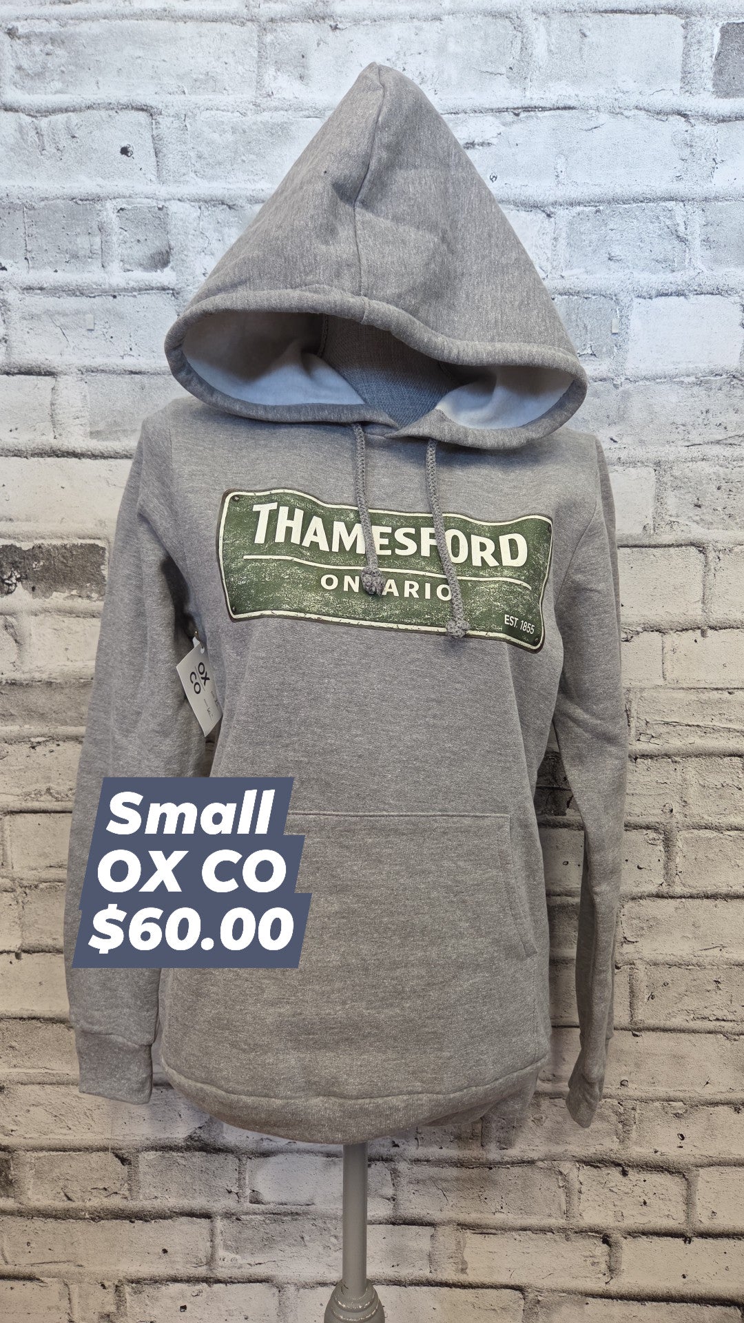 OX CO - Adult Sweatshirt - Thamesford - Small - In Stock